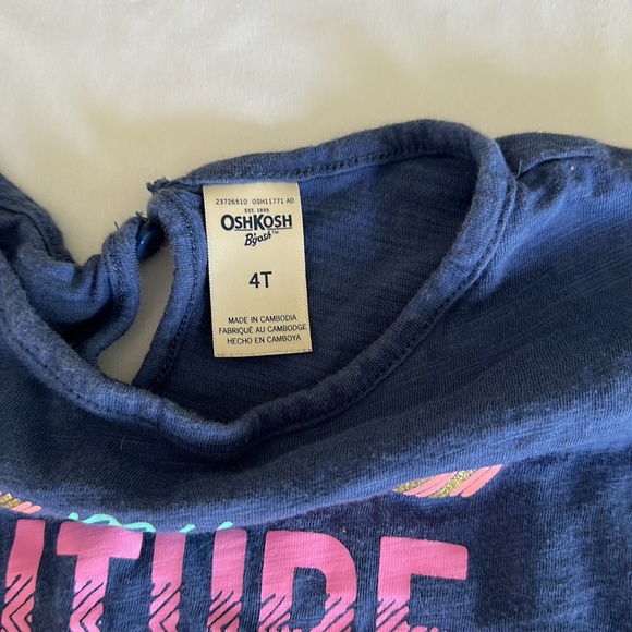 OshKosh Toddler Athletic Shirt - Picture 3 of 4